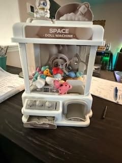Customer photo review of Kids Mini Claw Machine with Flash Lights and Music
