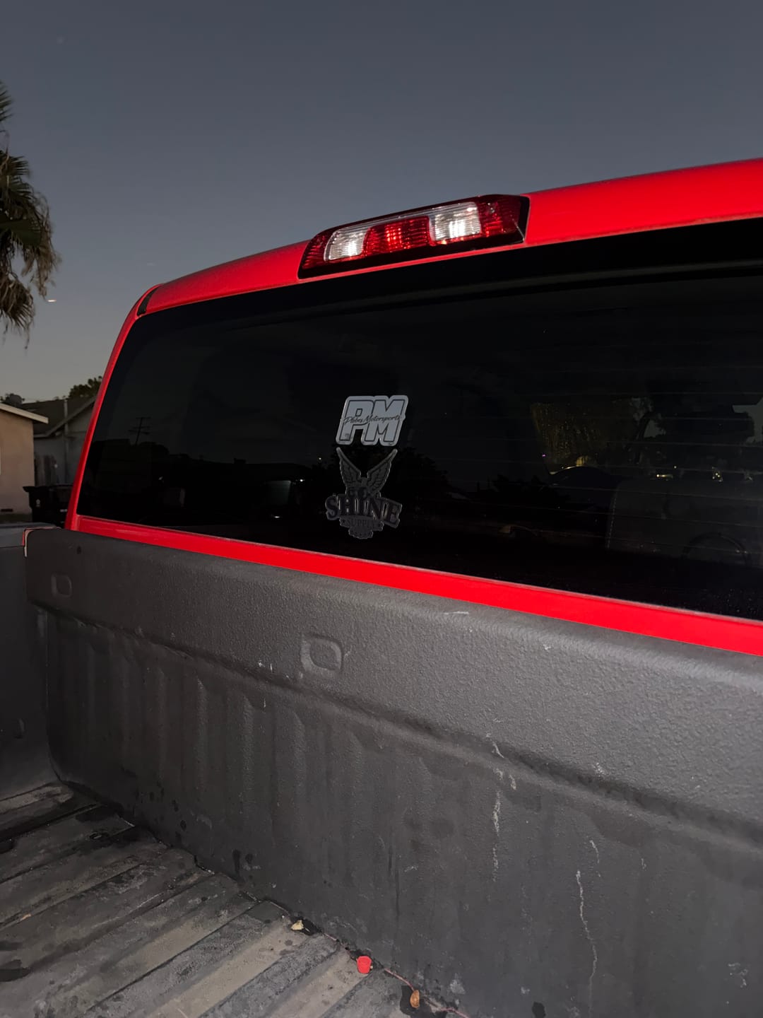 Customer photo review of Shine Supply Decal - Chrome 6"