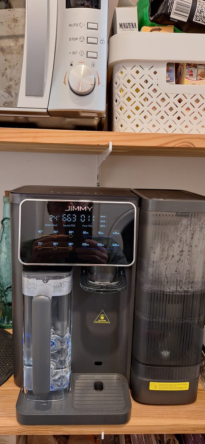 Customer photo review of R9 Countertop Reverse Osmosis Water Purifier