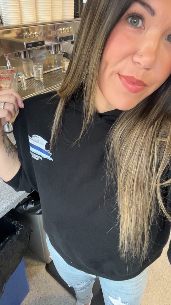 Customer photo review of Custom Midweight Womens Hoodies (No-Zip/Pullover)