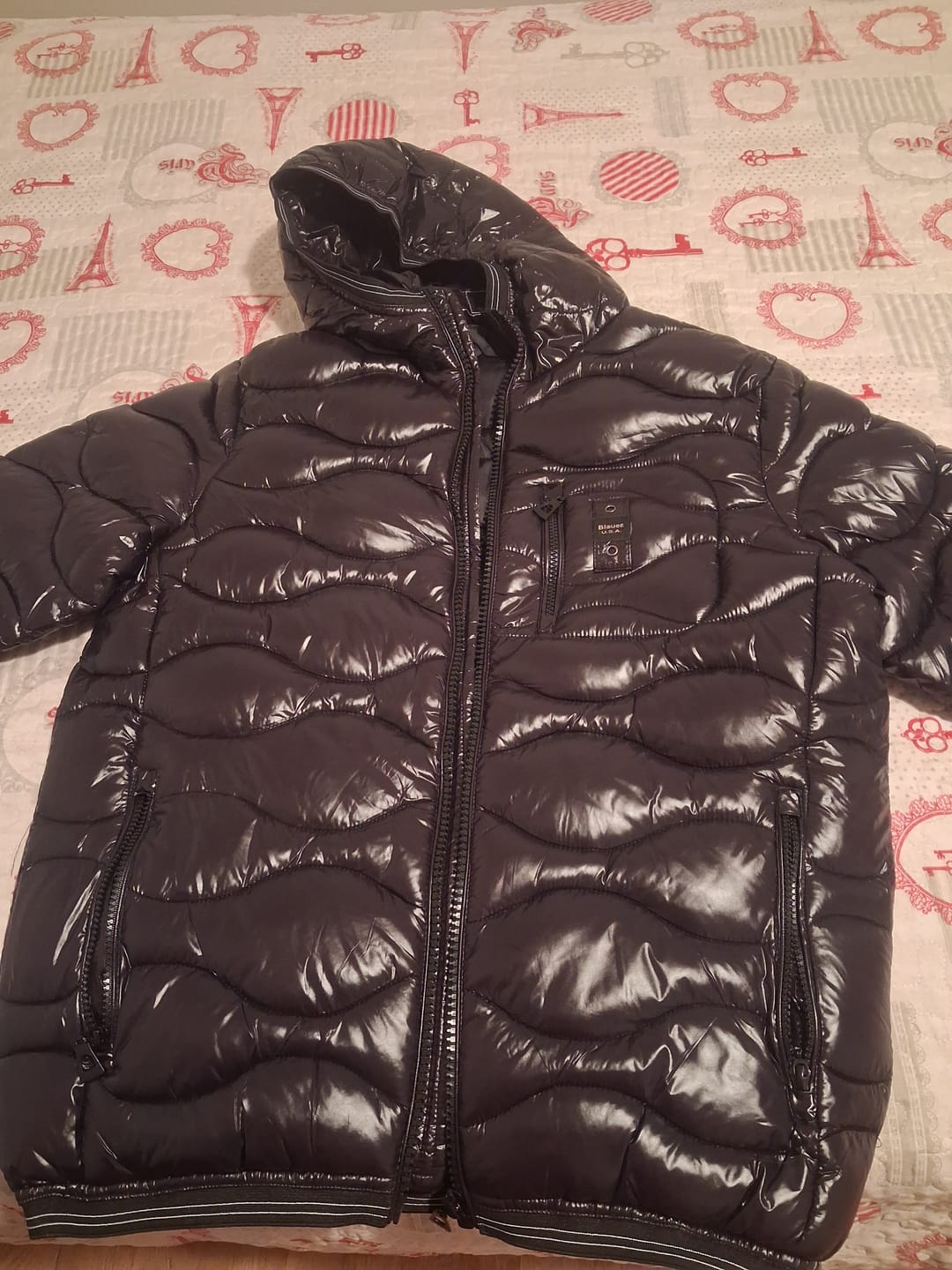 Customer photo review of Giubbino Blauer