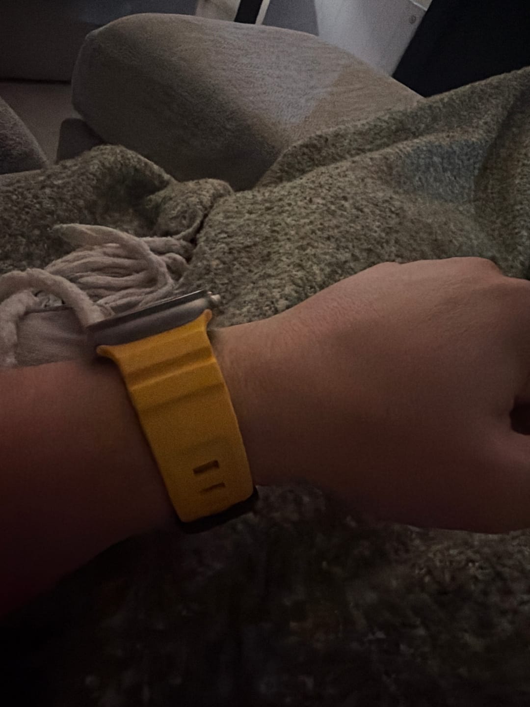 Customer photo review of Sport Soft Silicone and Titanium Buckle Strap for Apple Watch