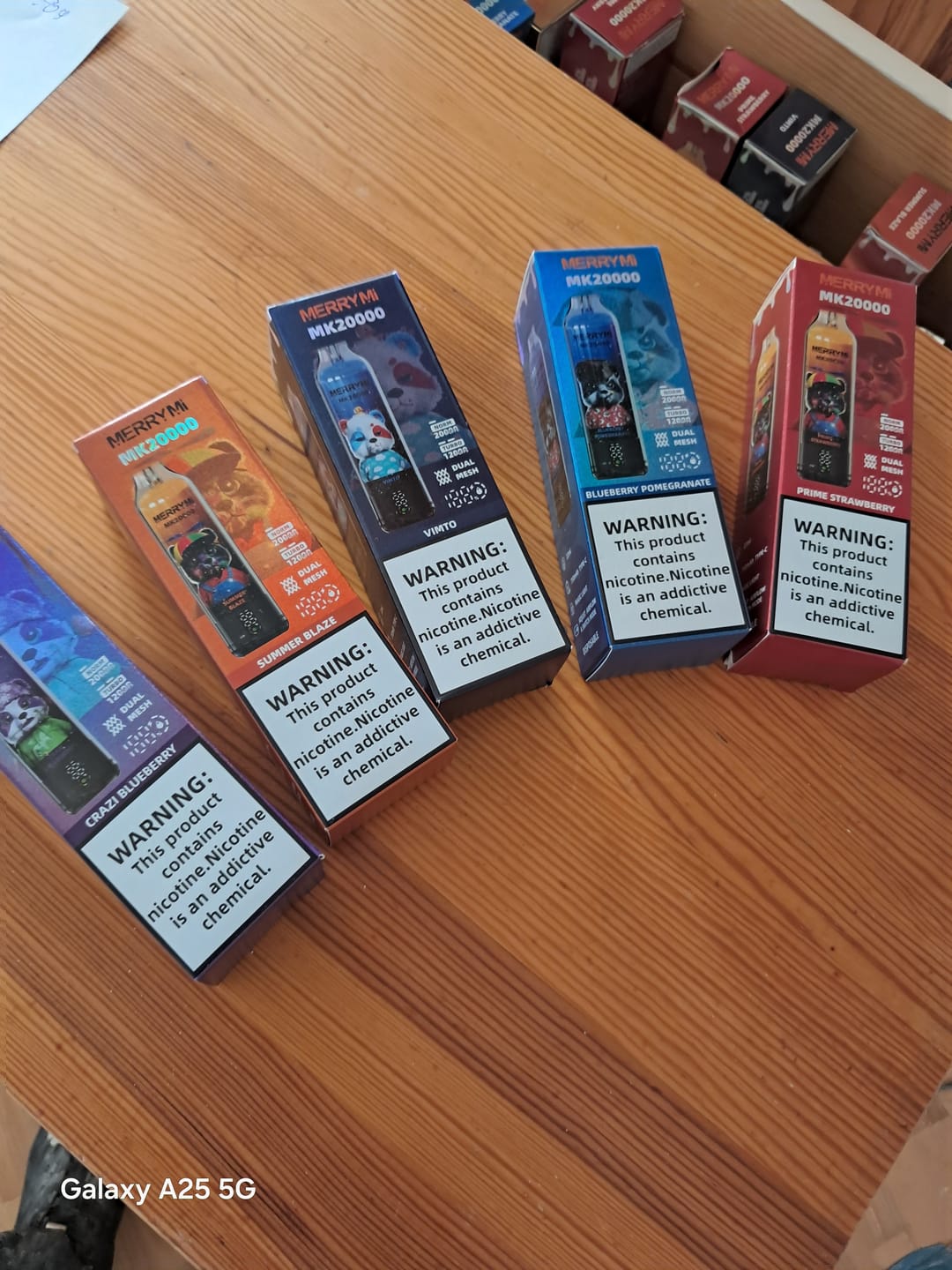 Customer photo review of Jednorazówki MERRYMI MK20000 20K Buchów - E papieros 5%