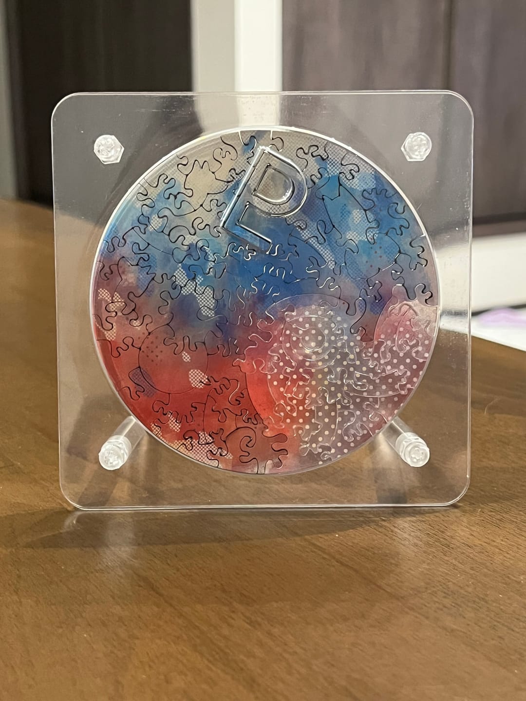 Customer photo review of 【９月入荷分予約】宇宙の破片 PLUTO 冥王星と専用フレームセット