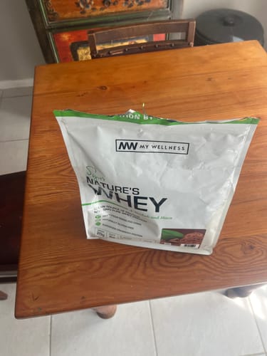 Customer photo review of My Wellness Super Nature's Whey Protein