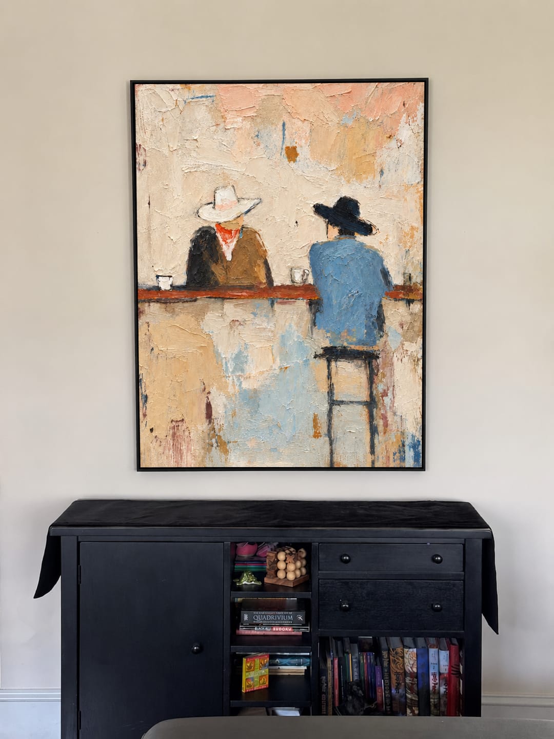 Customer photo review of Saloon Pause Wall Art