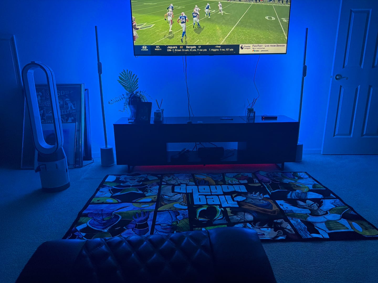 Customer photo review of Dragon Ball Z Rug
