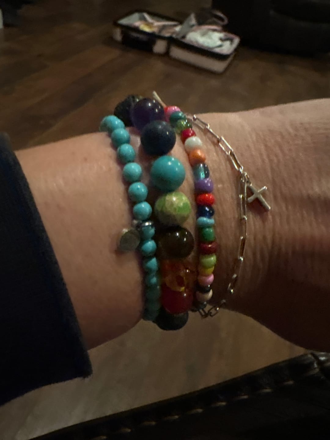 Customer photo review of Turquoise Bracelet Mini