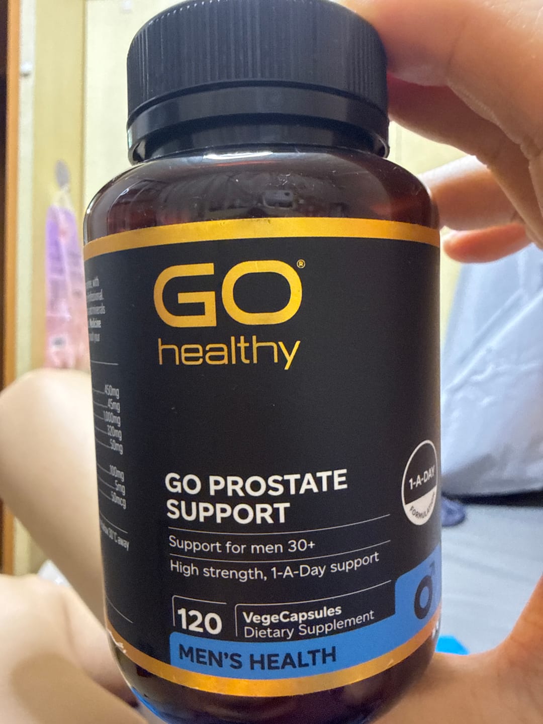 Customer photo review of GO Healthy Prostate Support 120 VegeCapsules