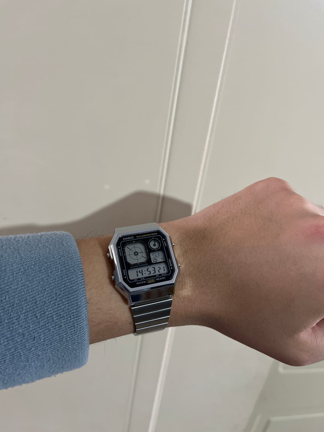 Customer photo review of Reloj Casio Vintage A130WE-1A Nuevo Twin-Graph Negro