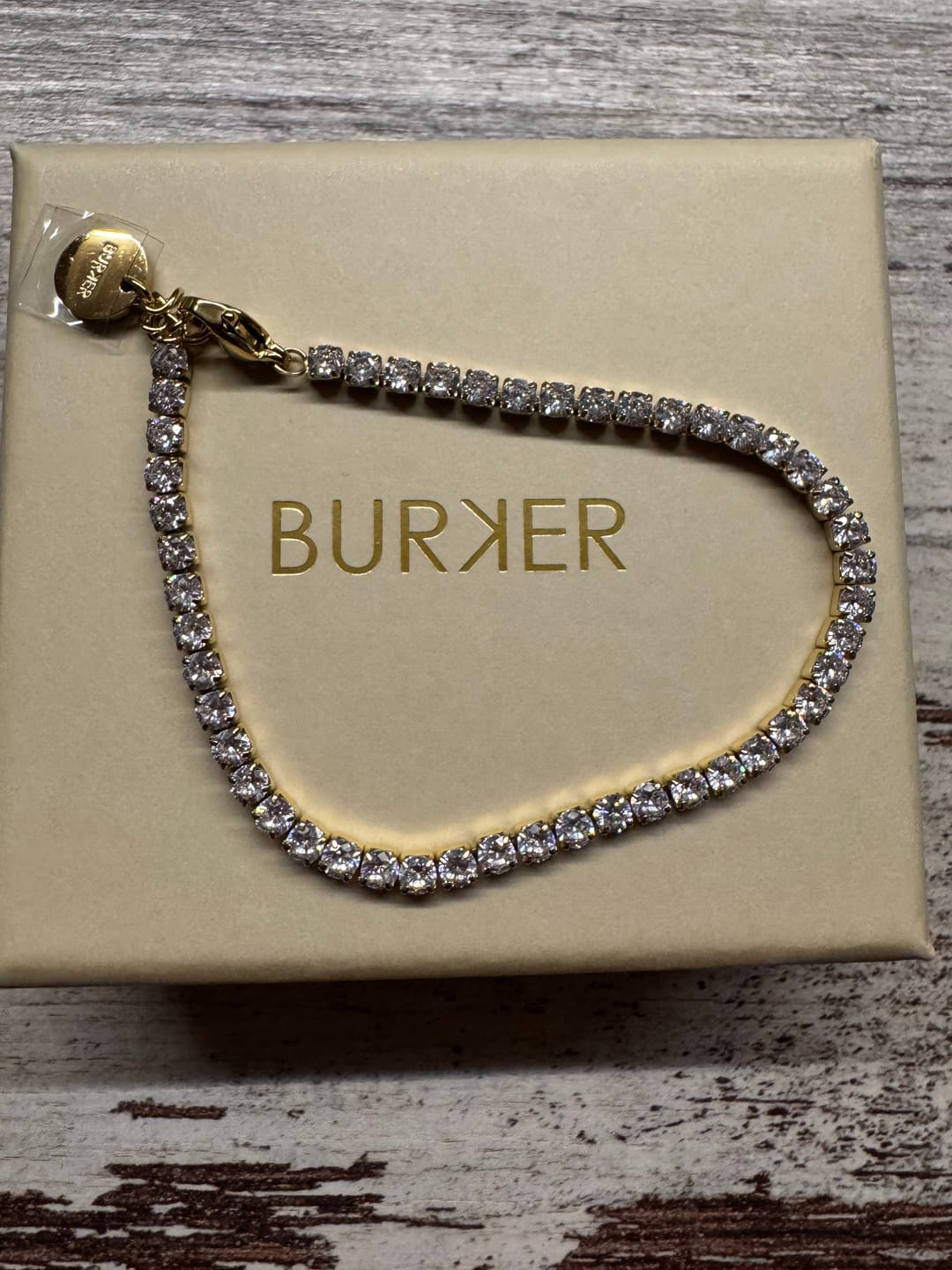 Customer photo review of Chloe Gold Silver Necklace