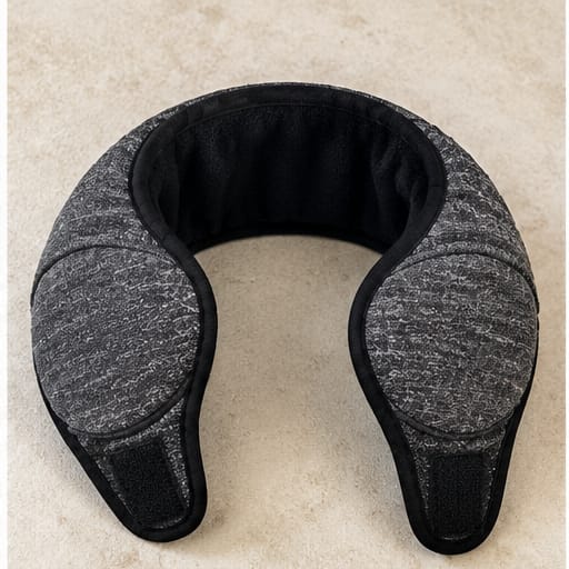 Customer photo review of Adjustable Cat Ear Muffs