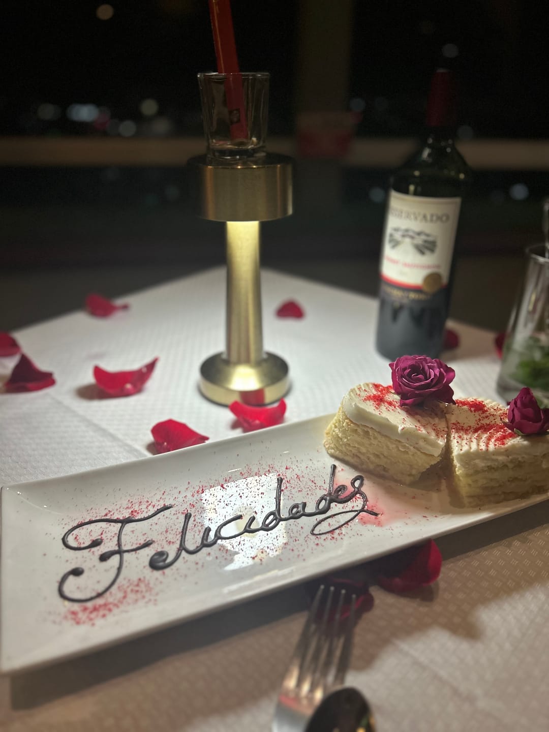 Customer photo review of Cena Romántica