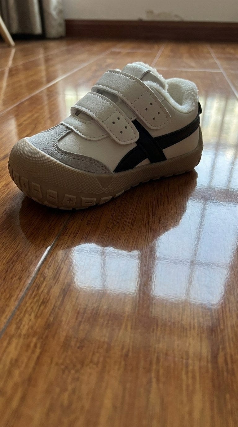 Customer photo review of Flauschtreter Winterschuh | Warme Fleece Lauflernschuhe für Kleinkinder