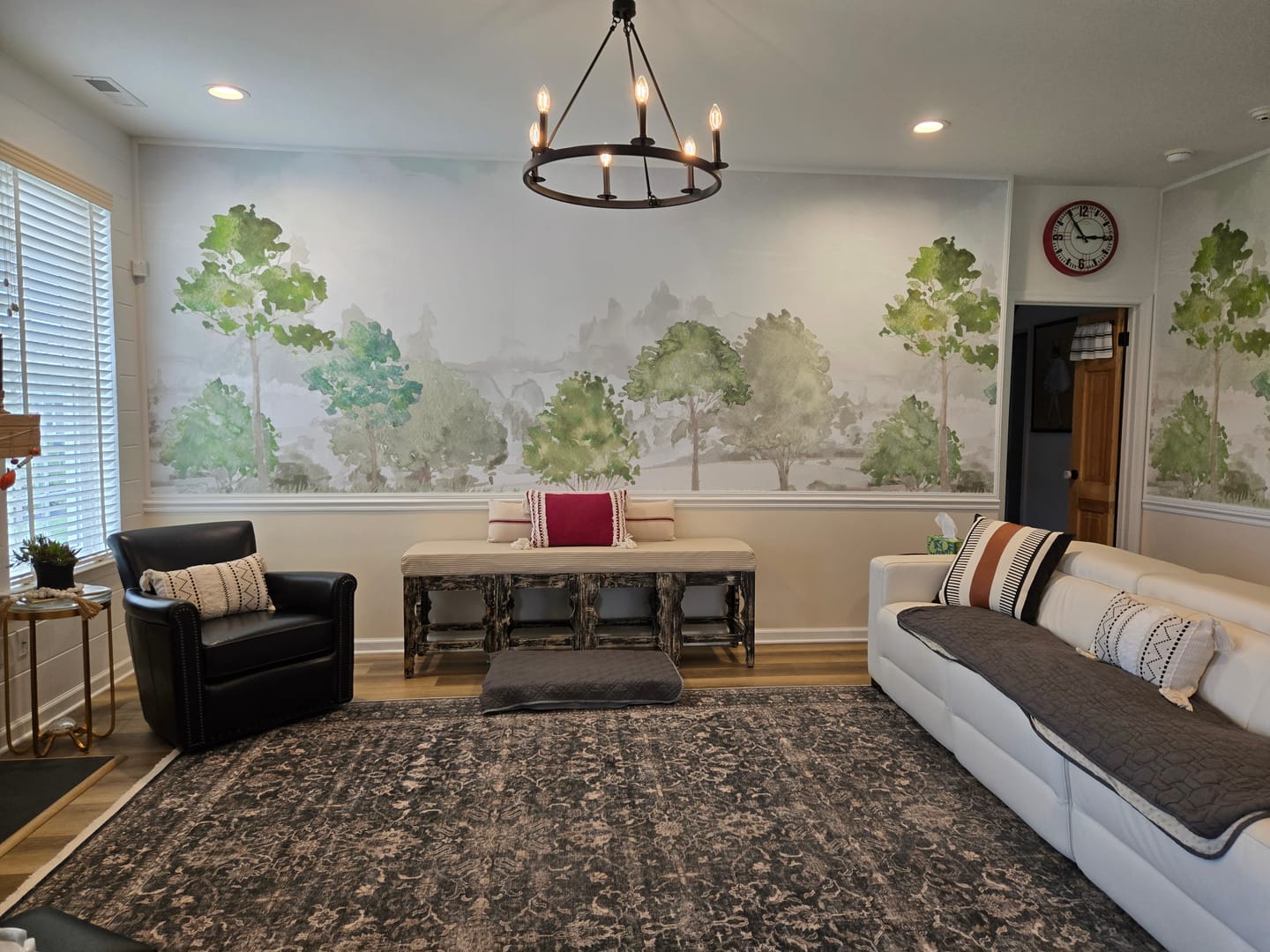 Customer photo review of Cotswold - Watercolour Country Field Wallpaper Mural