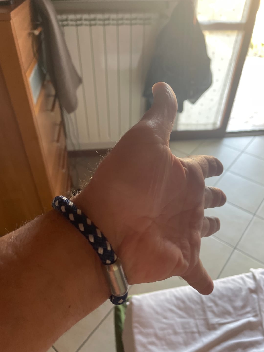 Customer photo review of Segeltau Armband Herren Business 8mm Magnetverschluss