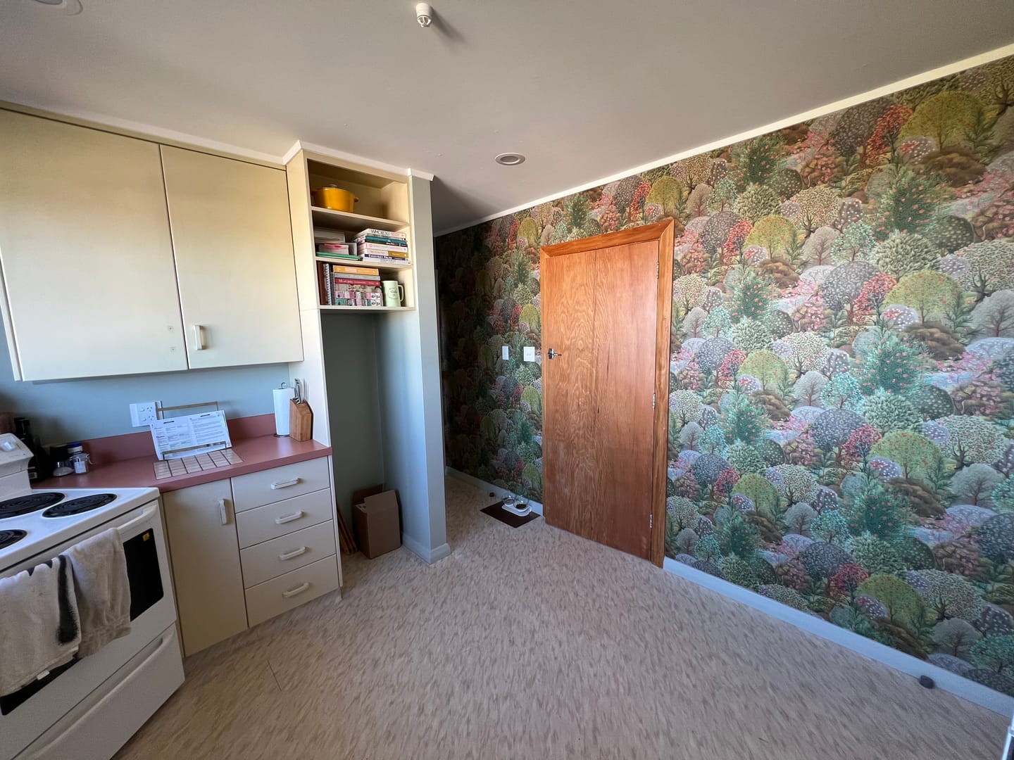 Customer photo review of Arboretum Garden Wallpaper – Green