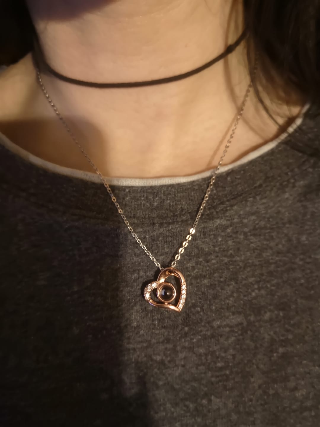 Customer photo review of Lulmo™ — Collar Personalizable con Imagen Holográfica para Conejo