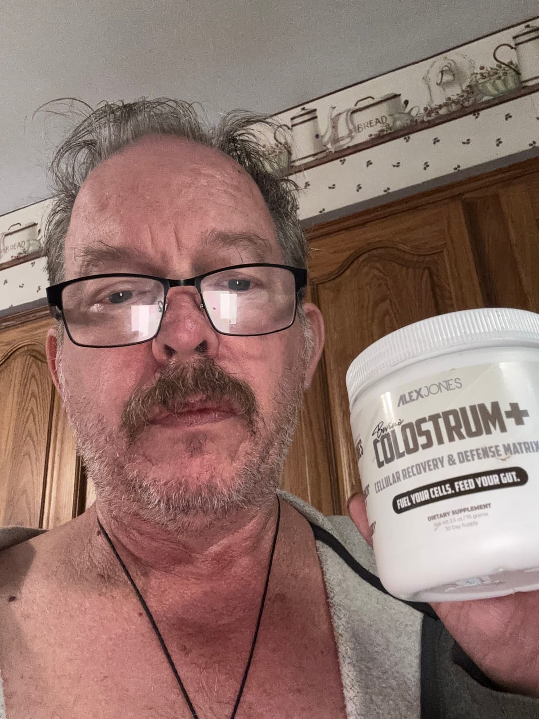 Customer photo review of Bovine Colostrum+ - Cellular Recovery & Defense Matrix (2.5 oz) (30 Servings)