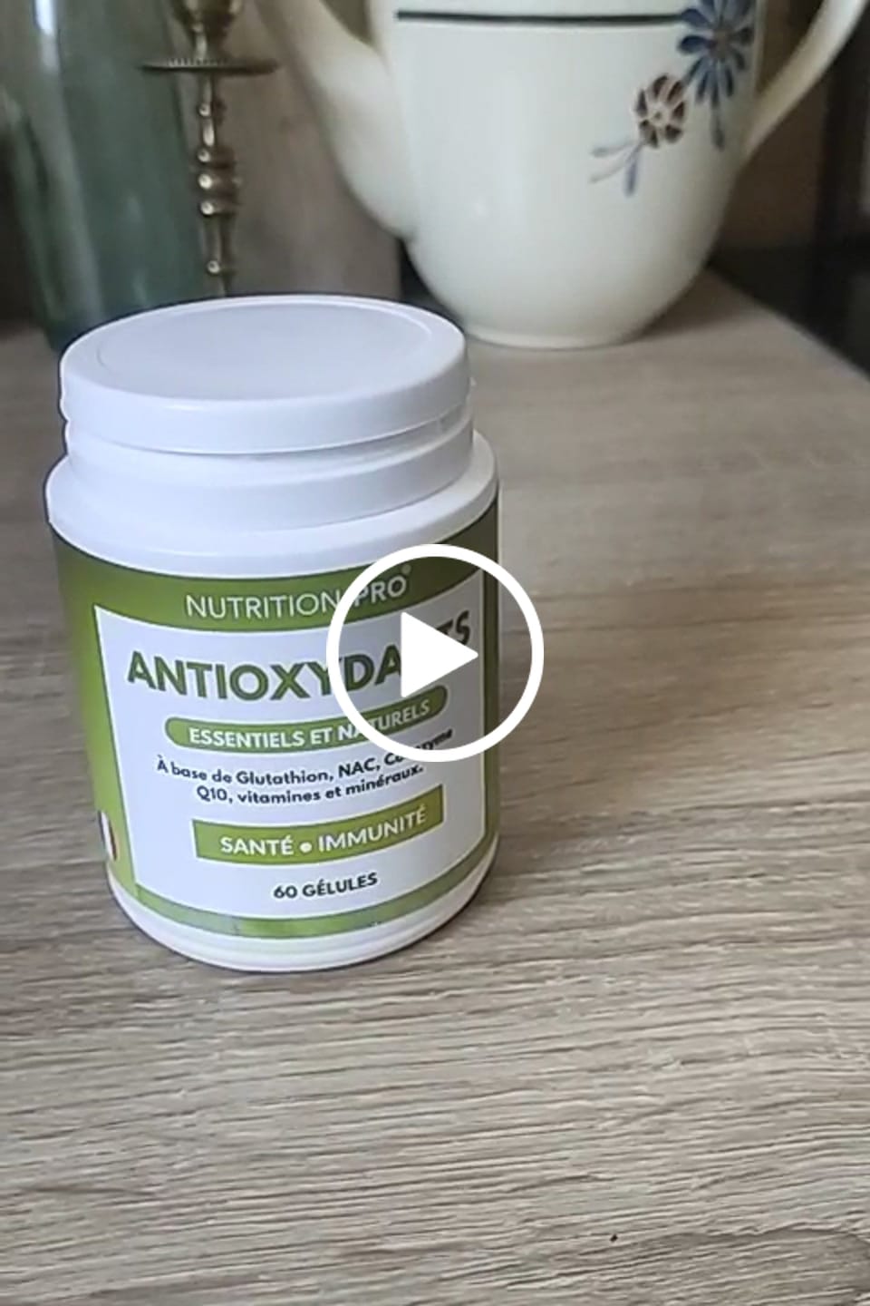Customer video review of ANTIOXYDANTS