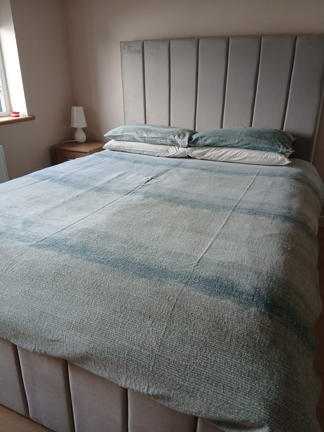 Customer photo review of The Lux Panelled , Pebble / Mink