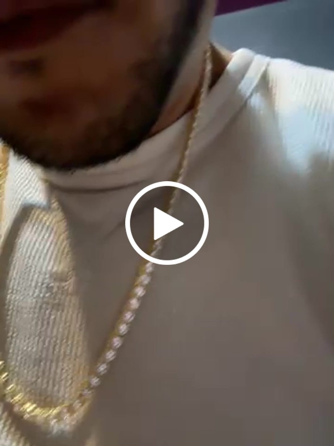 Customer video review of 4.5mm Tennis Chain - Gold