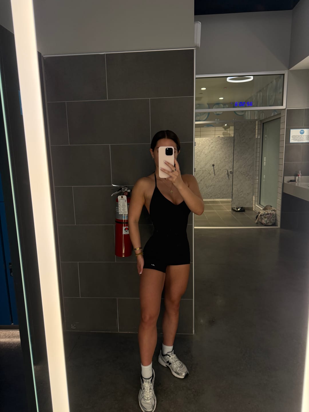 Customer photo review of W7007 Pulse Seamless Halter Romper
