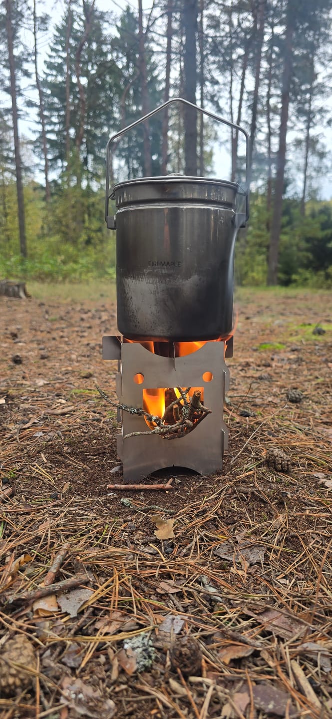 Customer photo review of Happy stove