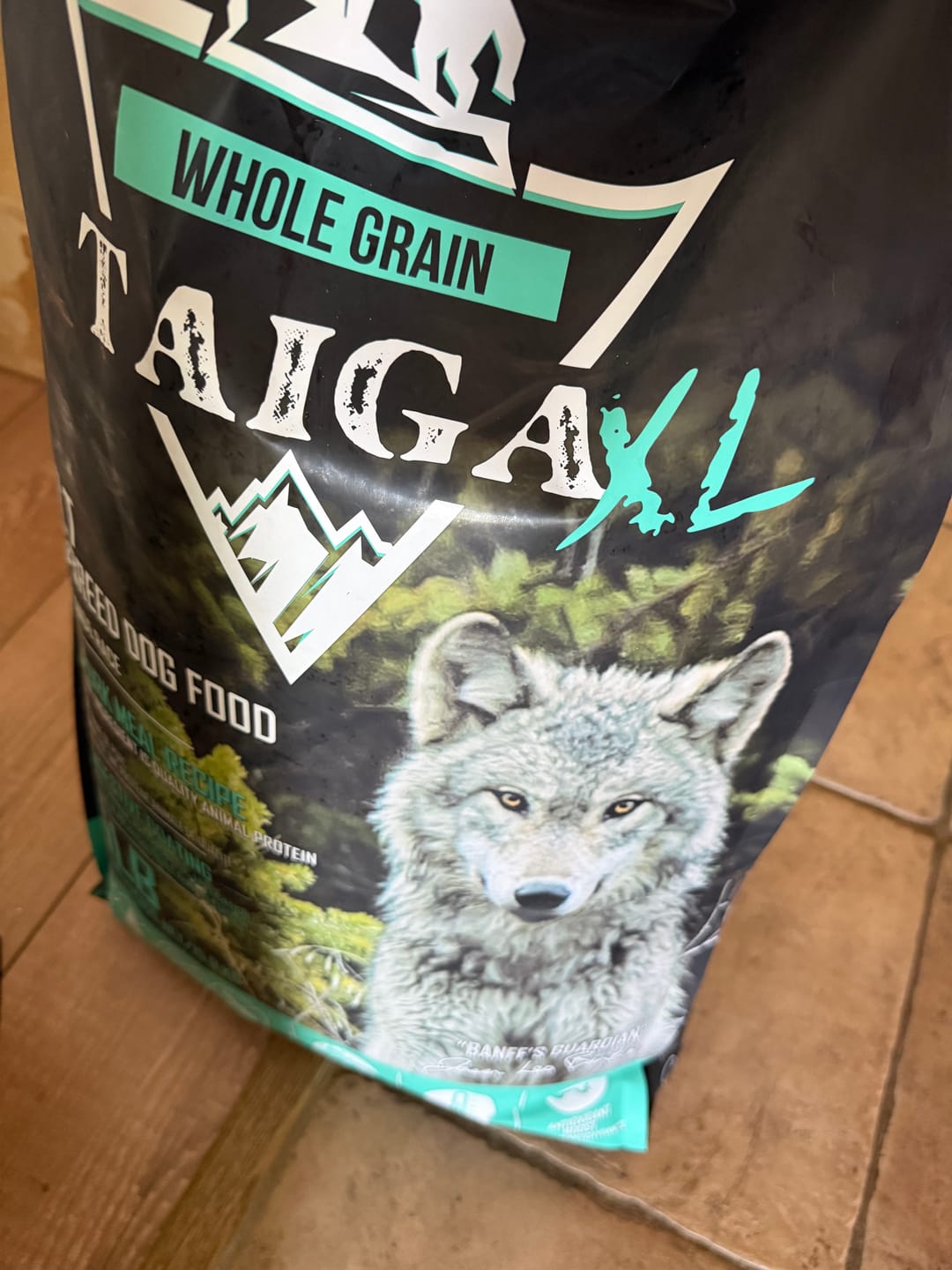 Customer photo review of Horizon Taiga - Nourriture pour chien économique 35 lbs