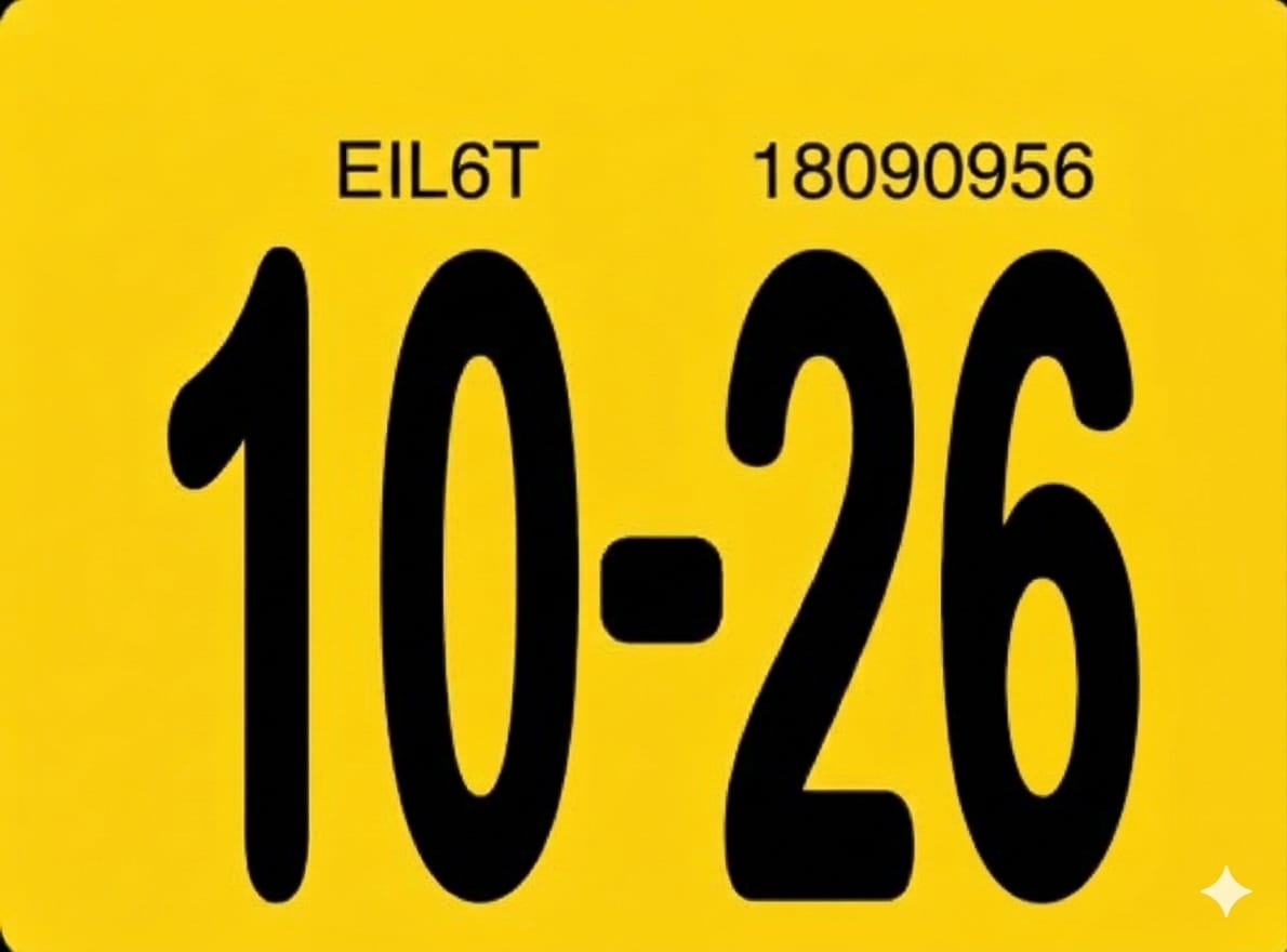 Customer photo review of 2019-2024 FLORIDA LICENSE PLATE - COUNTY NAME 12x6