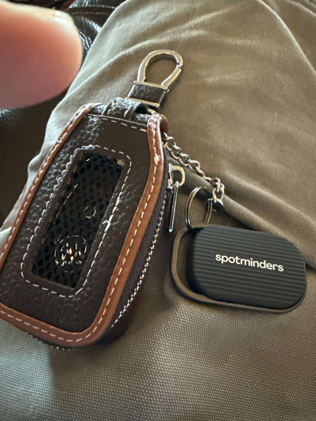 Customer photo review of Rechargeable Smart Tag
