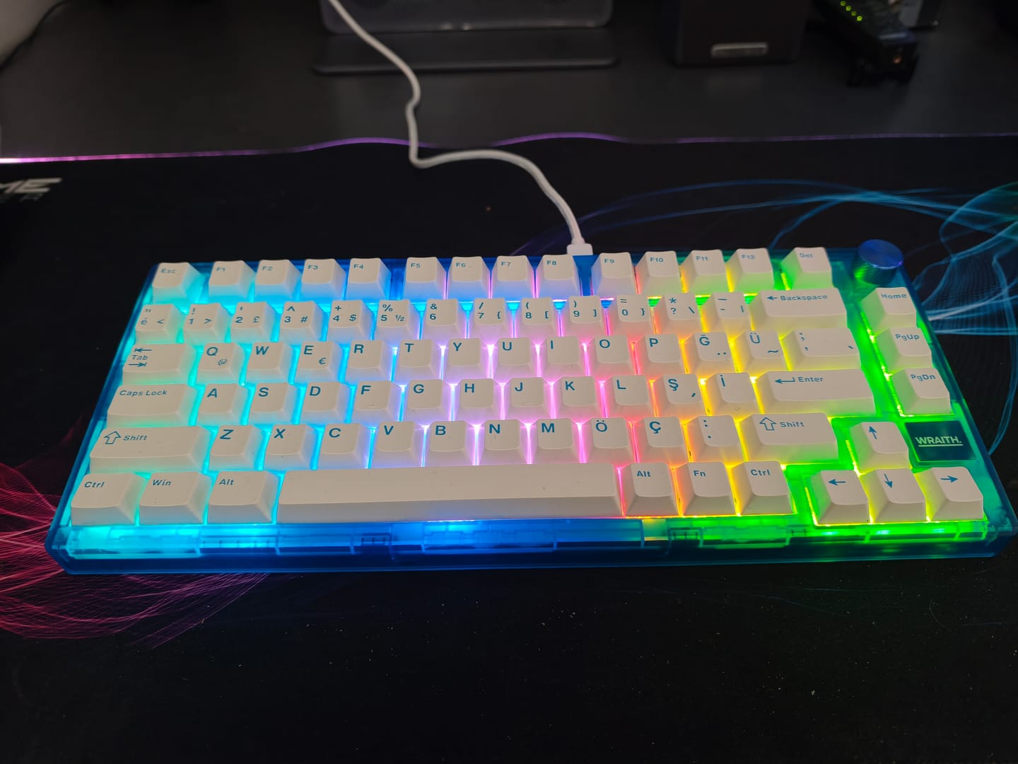 Customer photo review of Wraith W75 V2 Klavye (Manyetik Switch / HE)