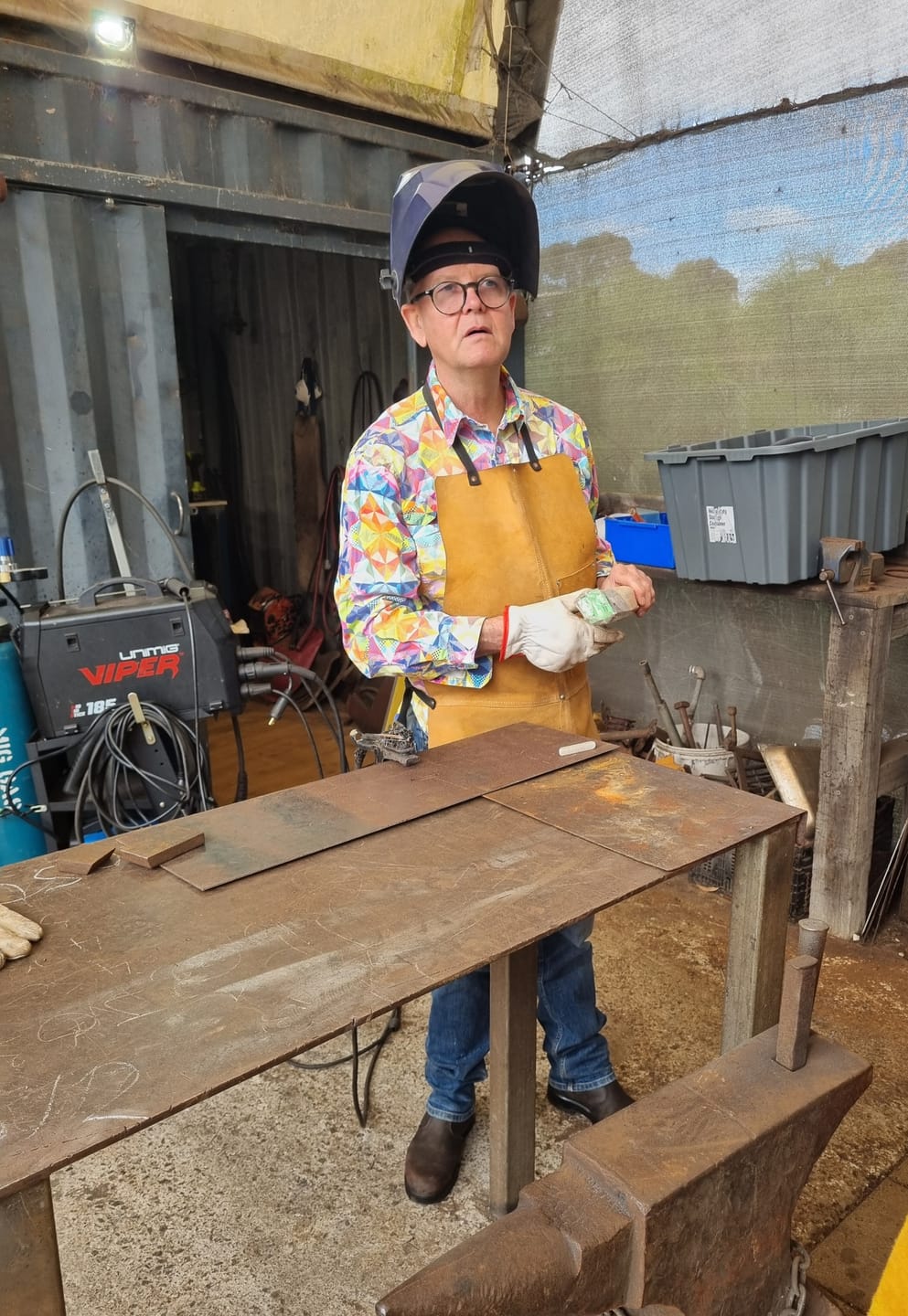 Customer photo review of Welding for Beginners Workshop - Sunday 4th October 10am - 1pm