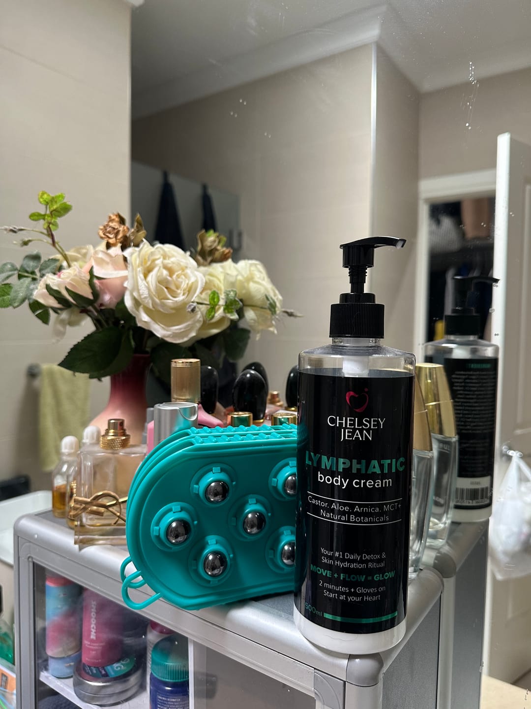 Customer photo review of 500ml Lymphatic Cream
