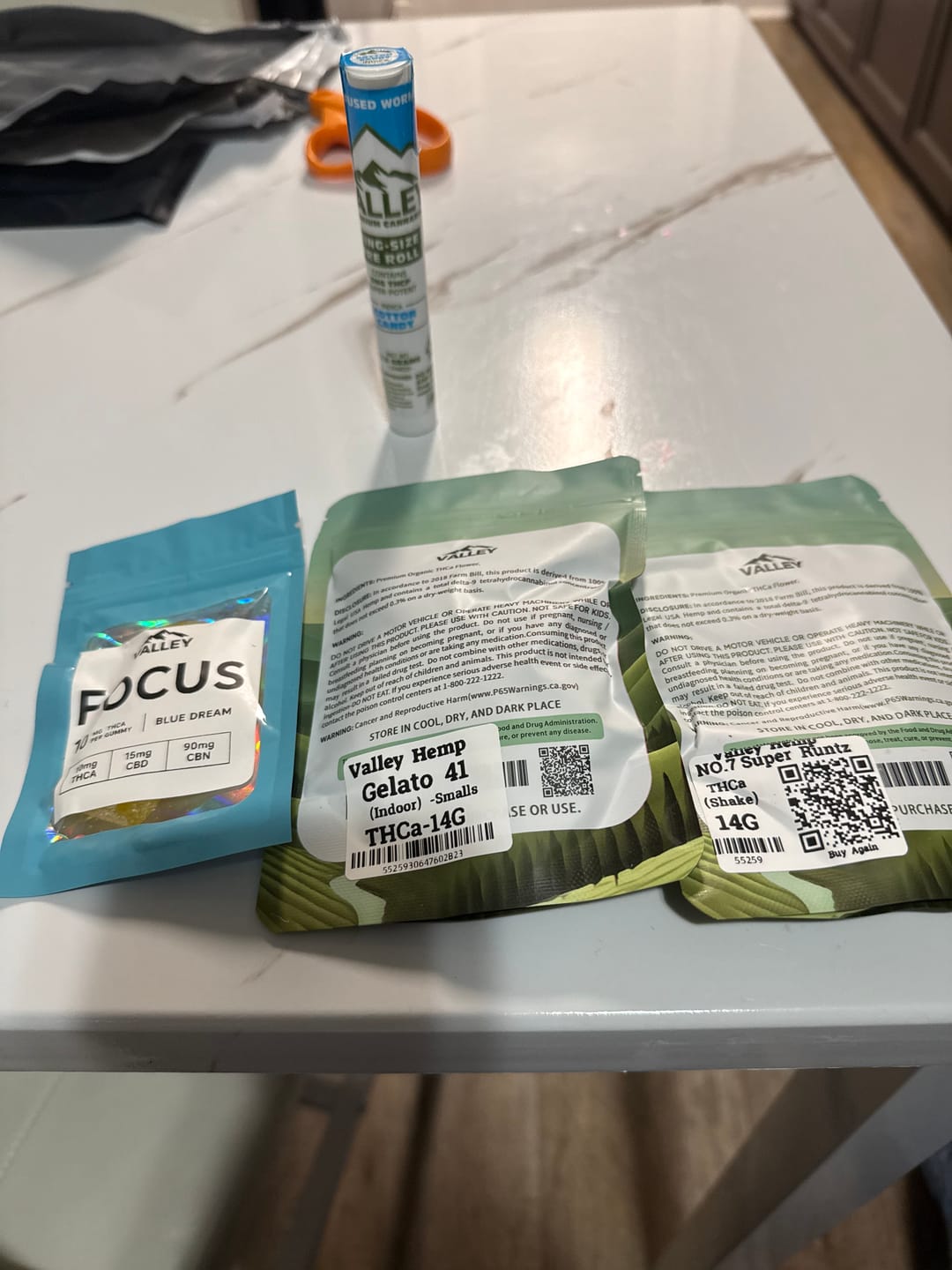 Customer photo review of Gamer's Bundle - Smalls, Preroll, Gummies