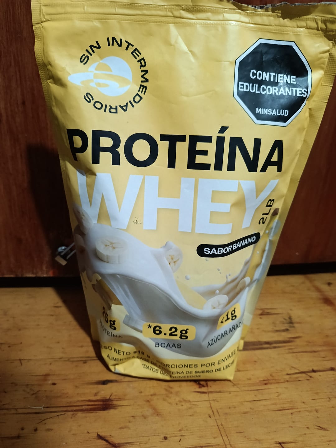 Customer photo review of Proteína Whey - Banano
