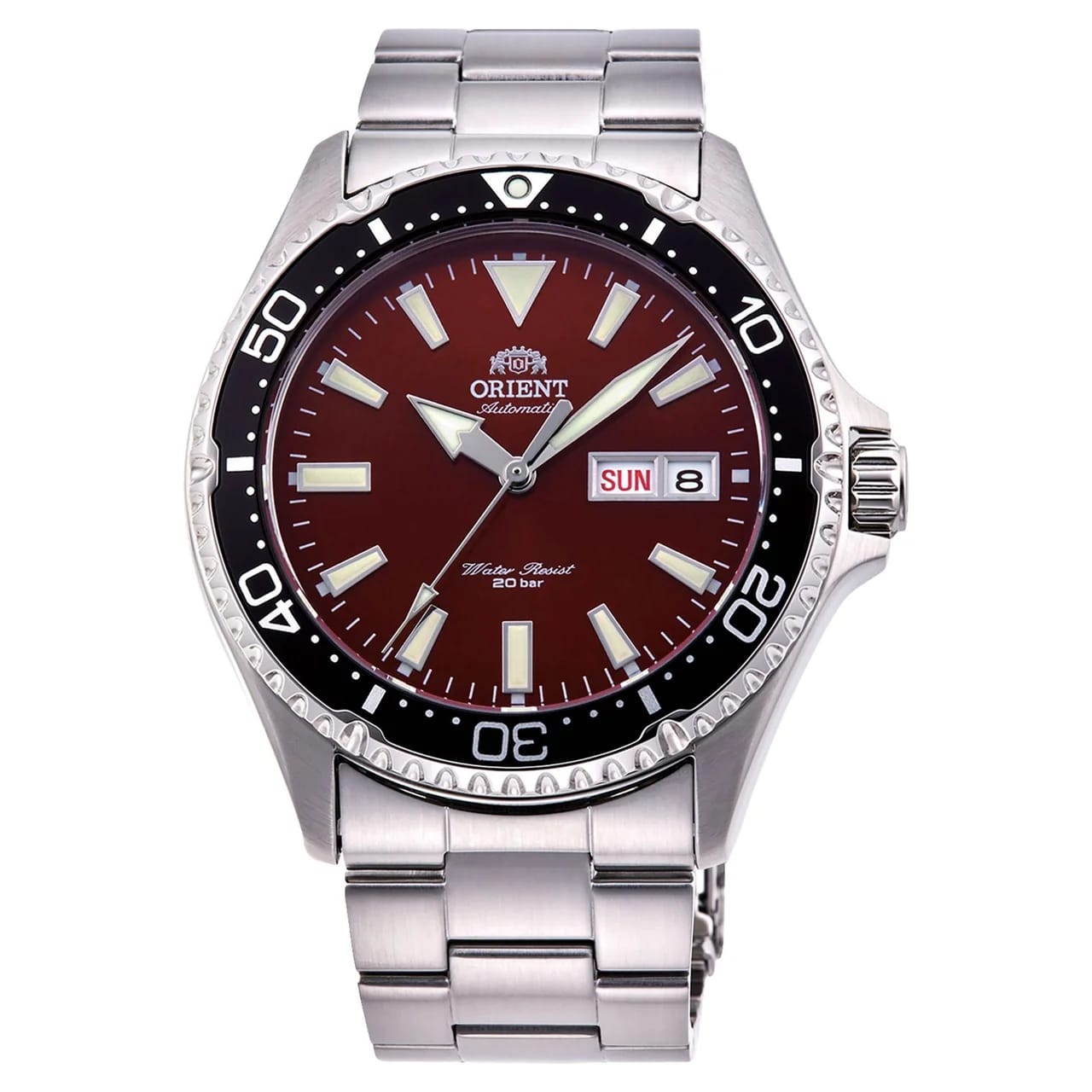 Customer photo review of ORIENT Men's Automatic Mako III Kamasu Watch RA-AA0003R
