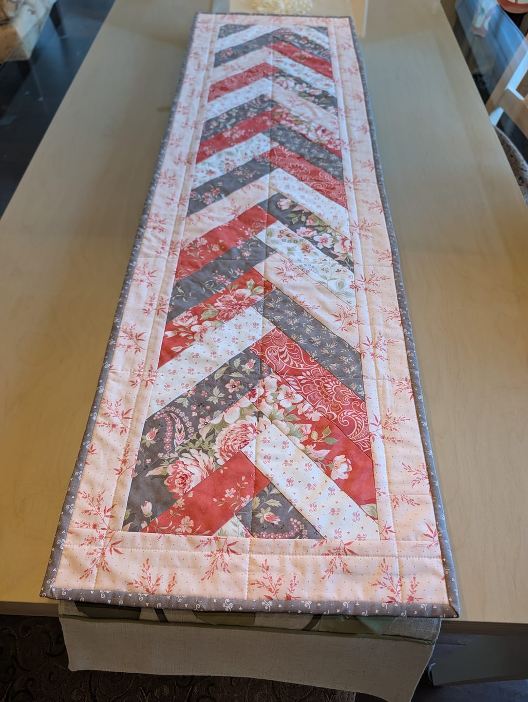Customer photo review of Muse Slate Yardage for Moda - 44394 16 - PRICE PER 1/2 YARD