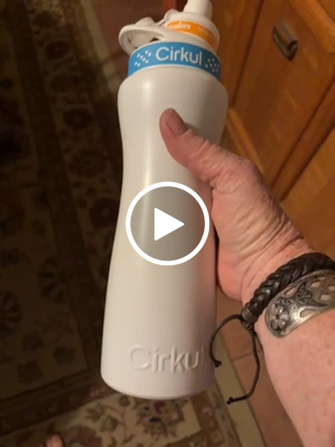Customer video review of 22oz. Stainless Steel Bottle