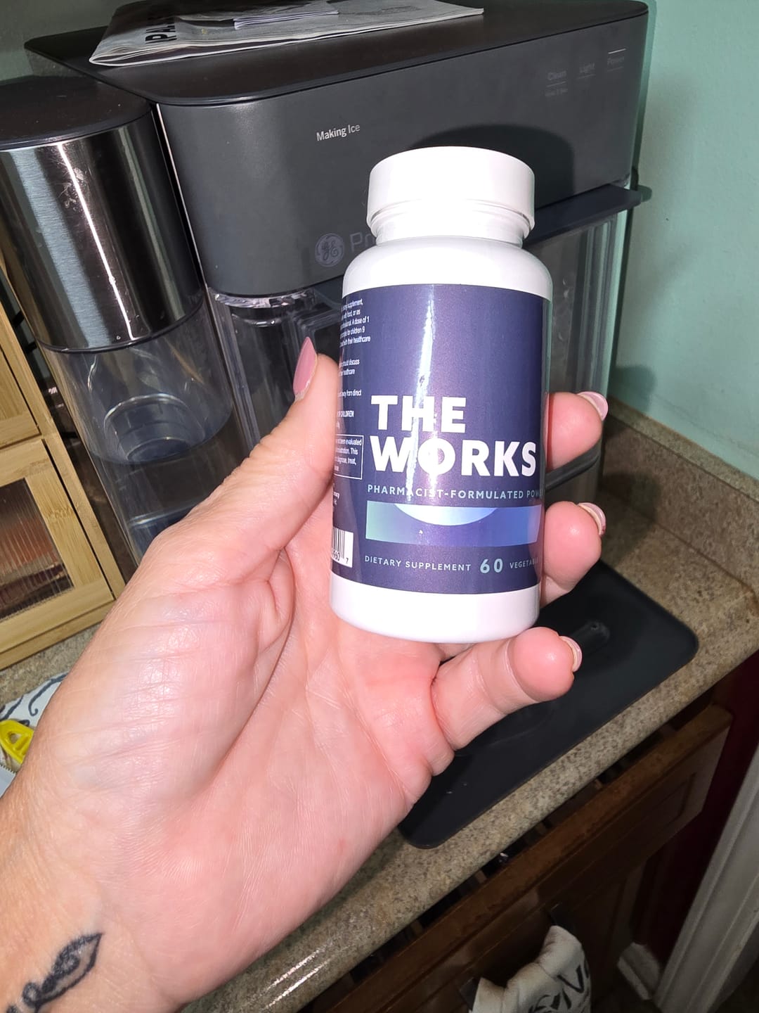 Customer photo review of THE WORKS