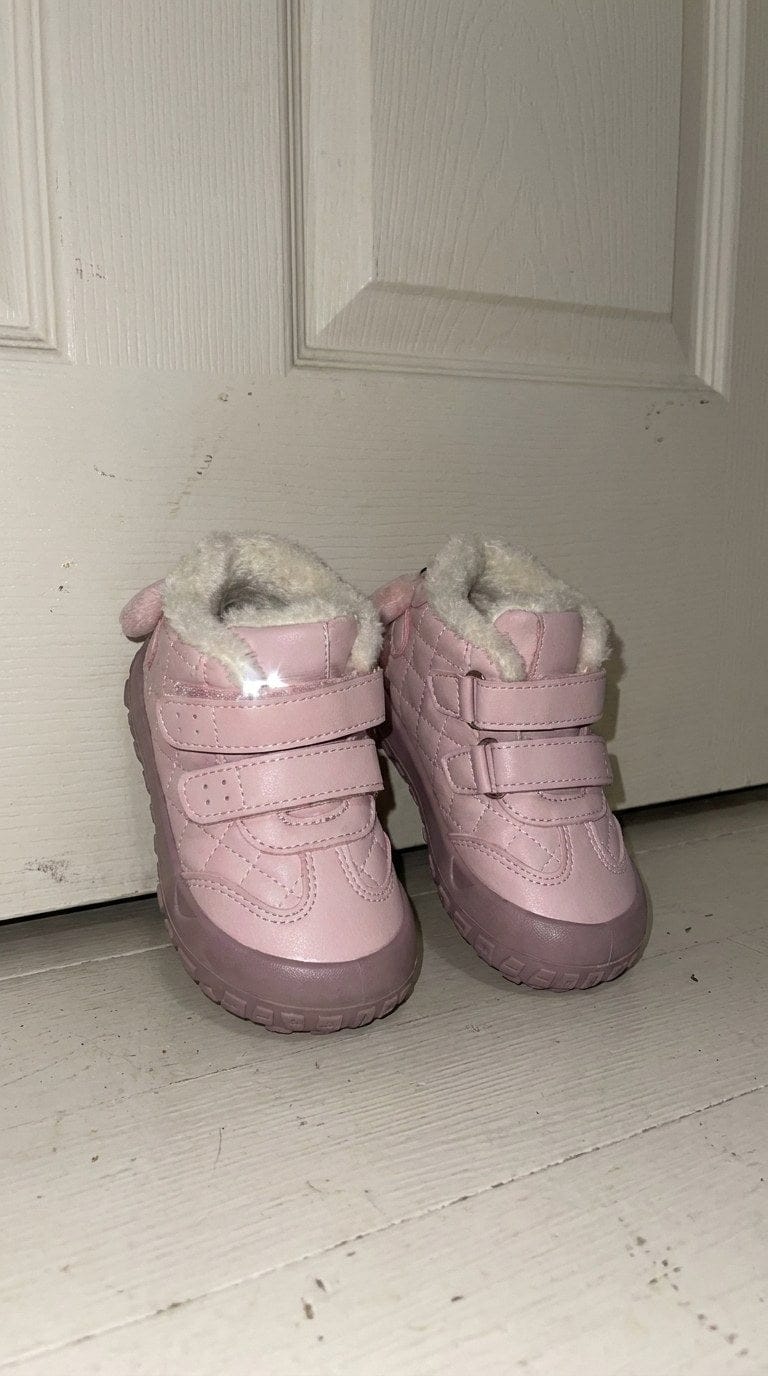Customer photo review of Flausch Tretter Winterstiefel | Warme Fleece Schuhe für erste Schritte