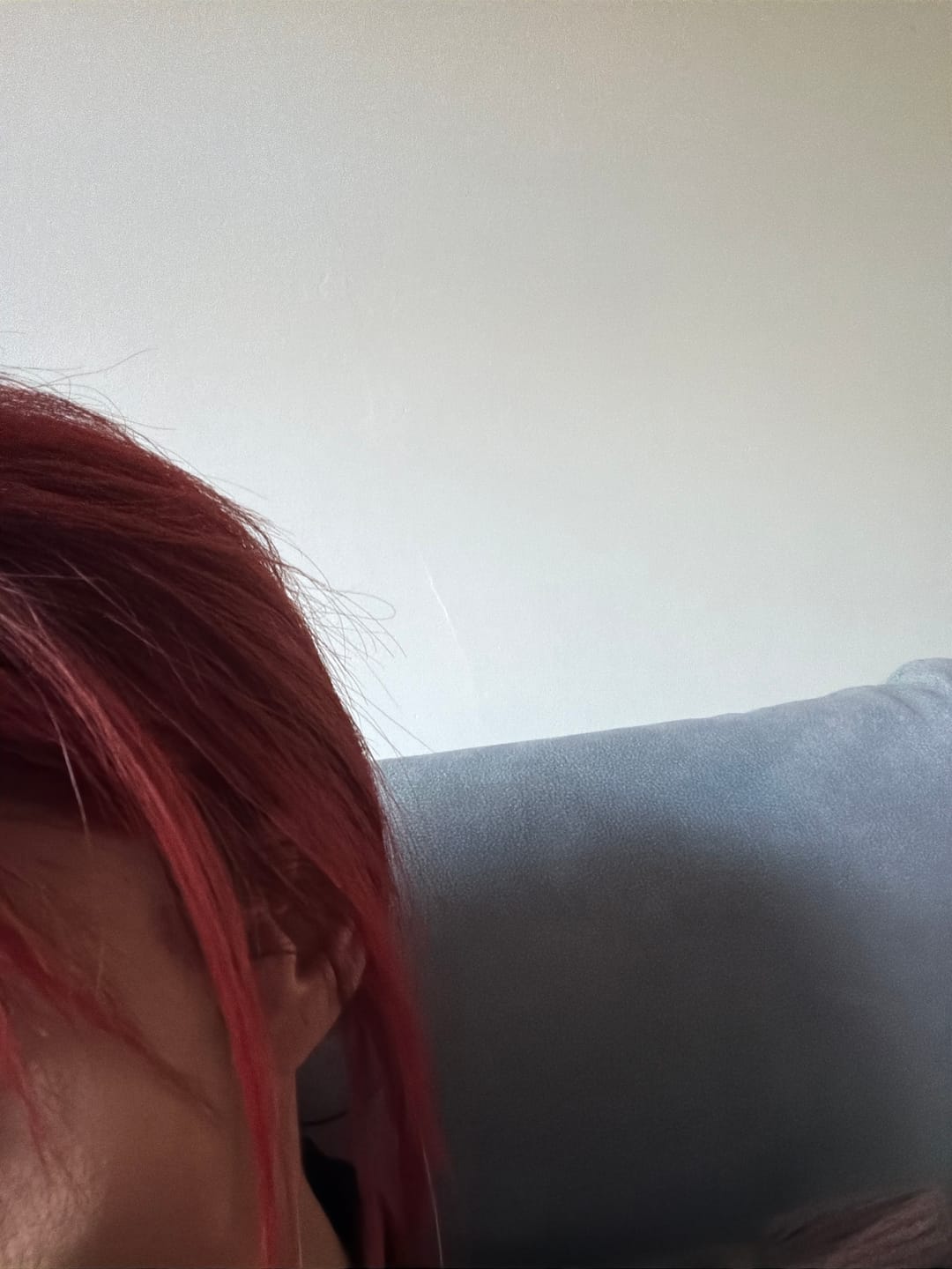 Customer photo review of Mattie Coral Red - Vegan Semi-Permanent Direct Dye Hair Color Cream 210 ml