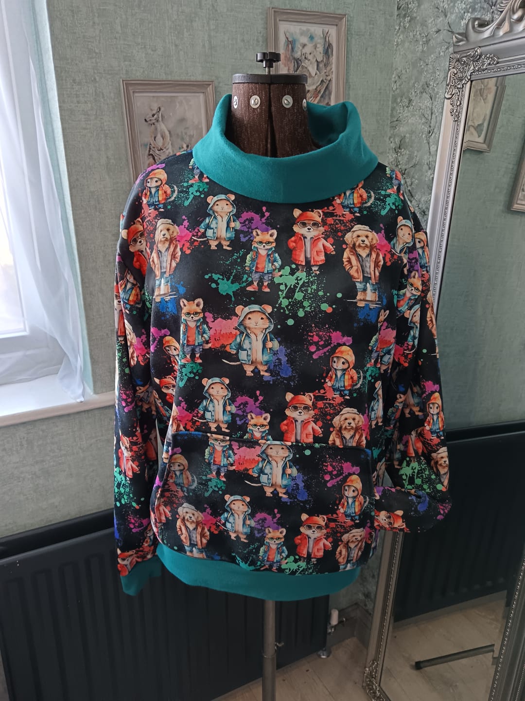Customer photo review of Smooth Tubular Cuffing Fabric