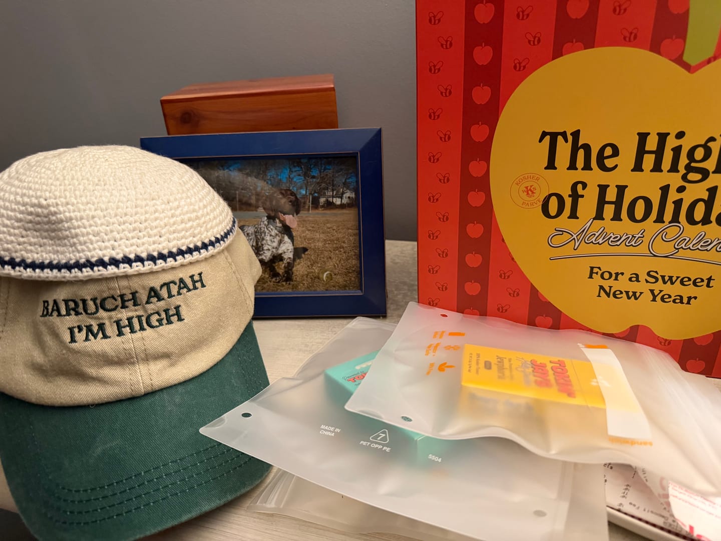 Customer photo review of The Highest of Holidays Advent Calendar