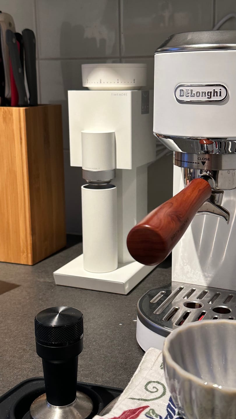 Customer photo review of TIMEMORE Bricks 01s Electric Coffee Grinder (EU PLUG)