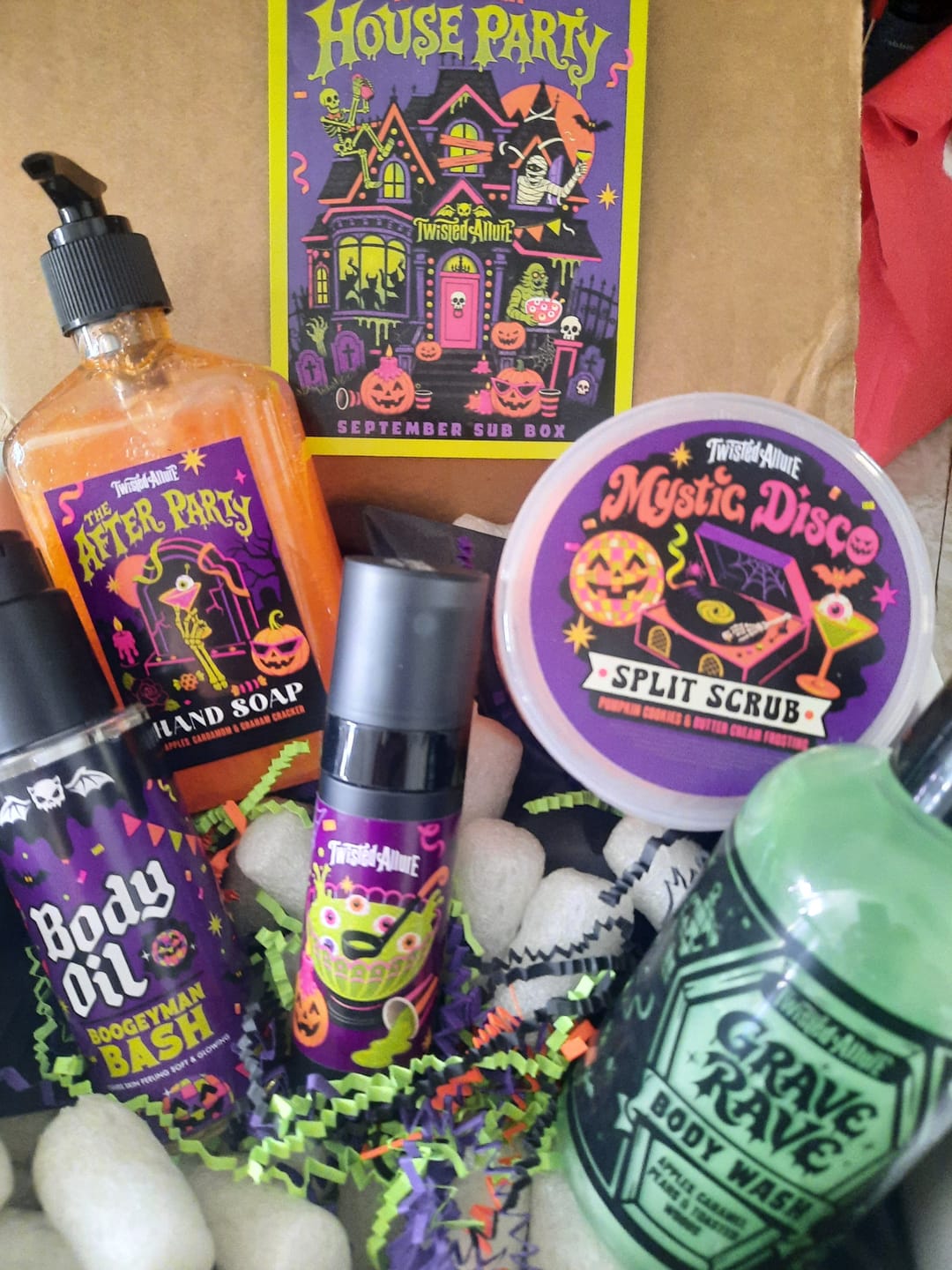 Customer photo review of Monthly Subscription Box