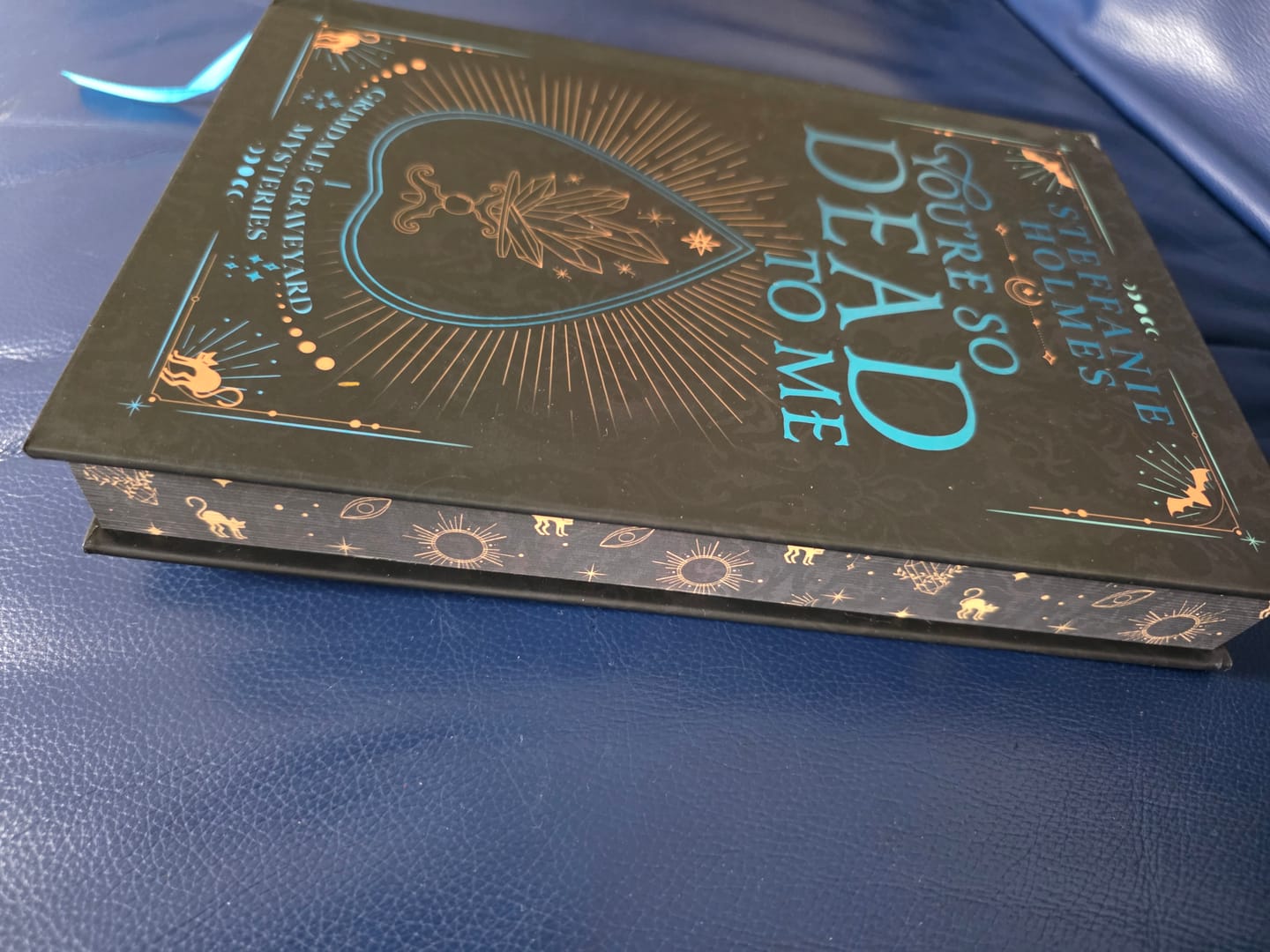Customer photo review of You're So Dead To Me - SIGNED hardcover luxe edition