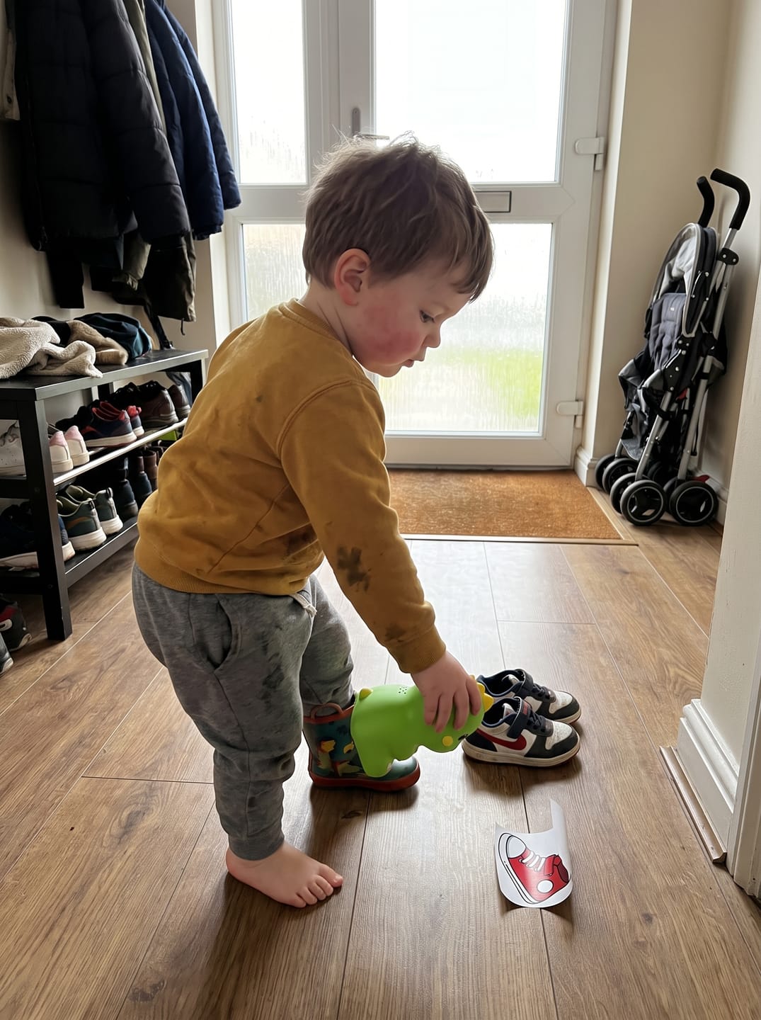 Customer photo review of Talking Dino - Educative Toy