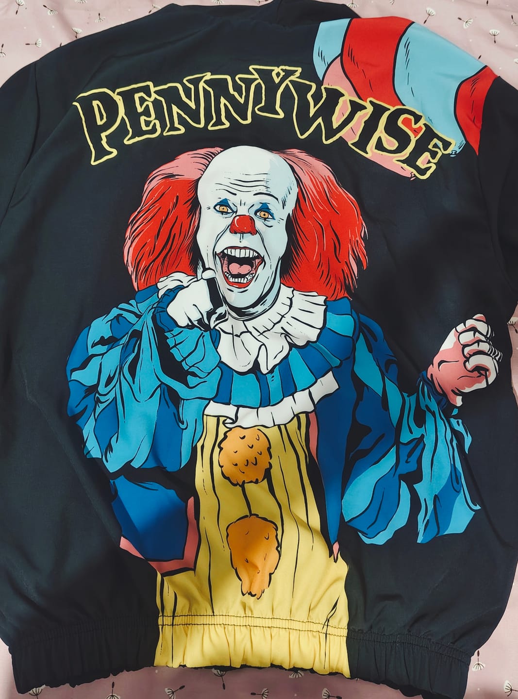 Customer photo review of Bomber Jacket It Pennywise