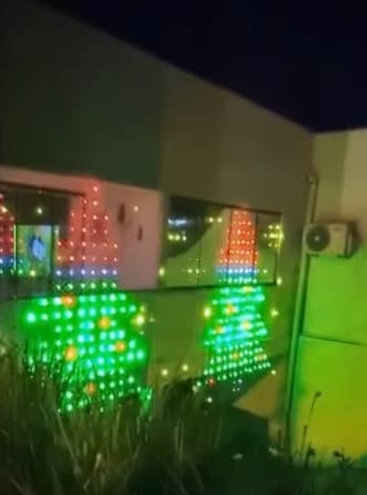 Customer photo review of Smart Christmas Lights